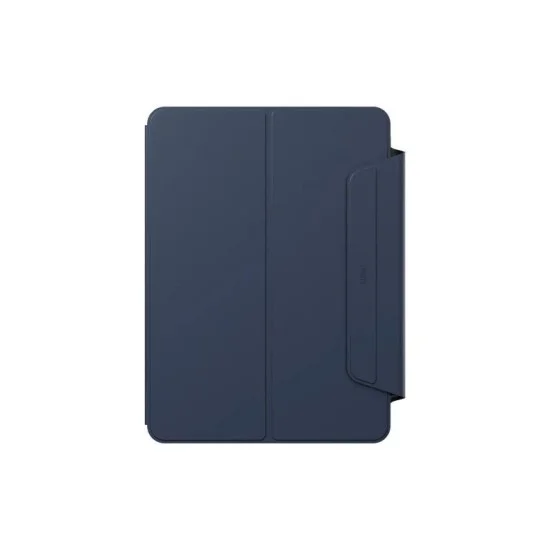 Uniq Rovus Snapmount Magnetic 360 Rotating Detachable Case For Ipad (A16/10Th Gen) - Navy Blue